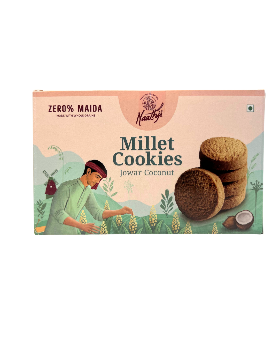 Millet Cookies Jowar Coconut (200gm)