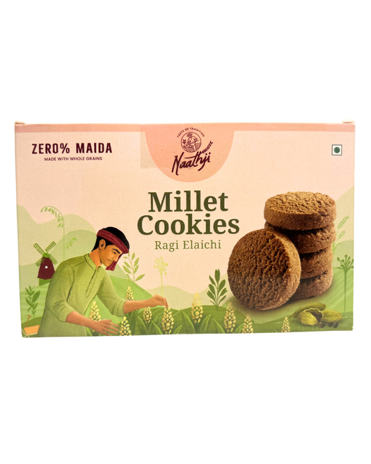 Millet Cookies Ragi Elaichi (200gm)